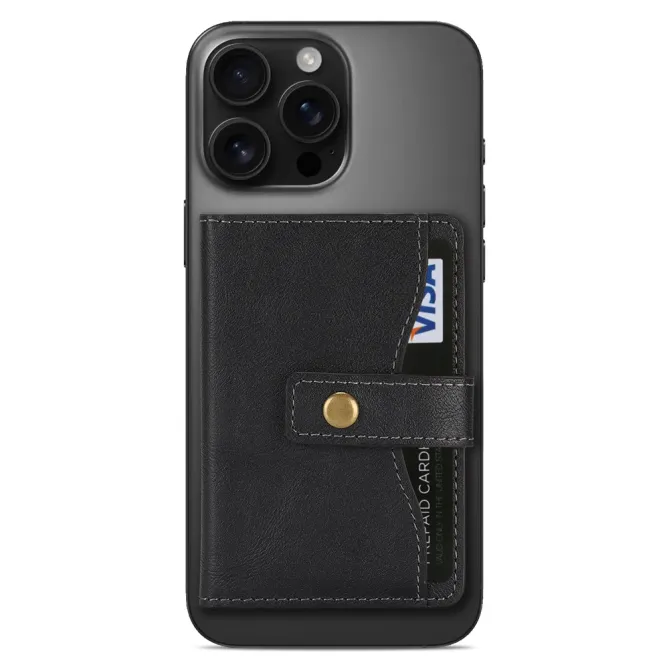 Portefeuille Magnétique 6 Cartes Ultra-Fin 43g | SLIMWALL Noir - photo 11