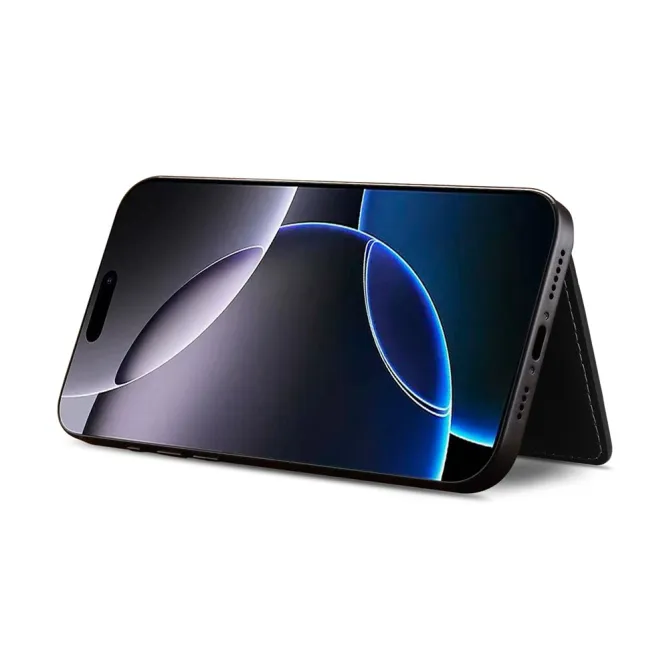 Portefeuille Magnétique 6 Cartes Ultra-Fin 43g | SLIMWALL Noir - photo 14