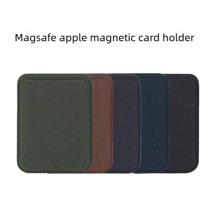Porte-cartes Téléphone Tissu Technique Fente Ouverte 7mm | SLOTECH Marron - photo 2
