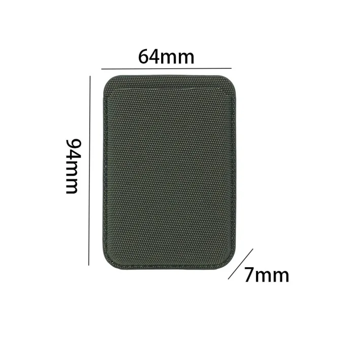Porte-cartes Téléphone Tissu Technique Fente Ouverte 7mm | SLOTECH Marron - photo 3
