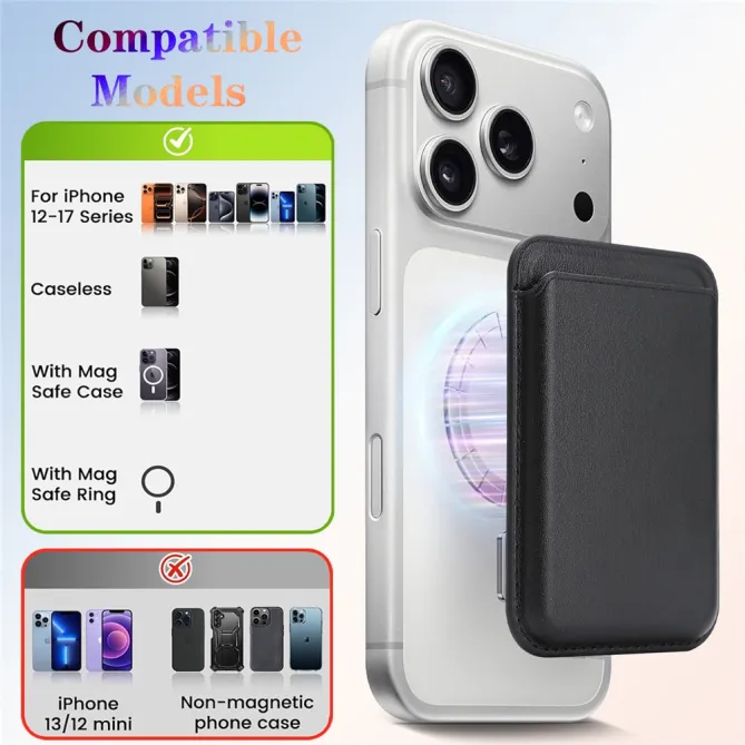 Porte-cartes Téléphone Clip à Ressort 3200Gs Anti-Chute | CLIPSAFE Noir - photo 9