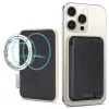 Porte-cartes Téléphone Ultra Fin Découpe Basse 7,5mm | SLIDEFLAT Noir