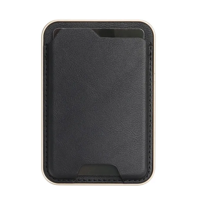 Porte-cartes Téléphone Ultra Fin Découpe Basse 7,5mm | SLIDEFLAT Noir - photo 4