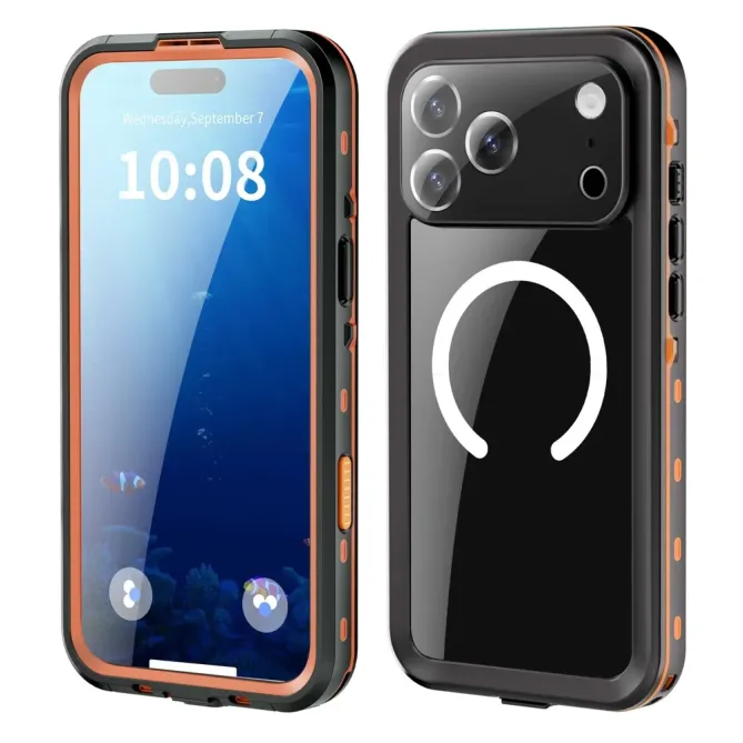 Coque iPhone 17 Pro Max étanche IP68 avec MagSafe