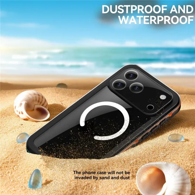 Coque iPhone 17 Pro Max étanche IP68 avec MagSafe