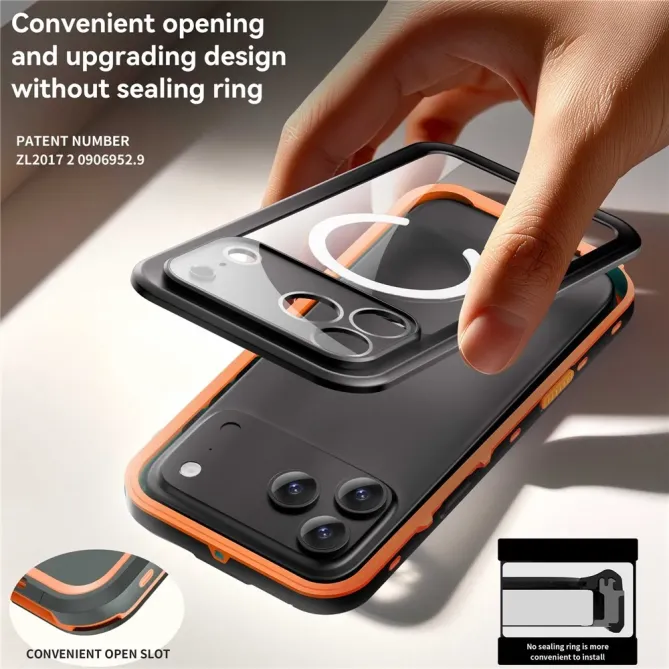 Coque iPhone 17 Pro Max étanche IP68 avec MagSafe