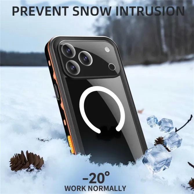 Coque iPhone 17 Pro Max étanche IP68 avec MagSafe