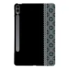 Coque Samsung Galaxy Tab S11 Ultra à S8 Ultra Motif Brodé Losanges
