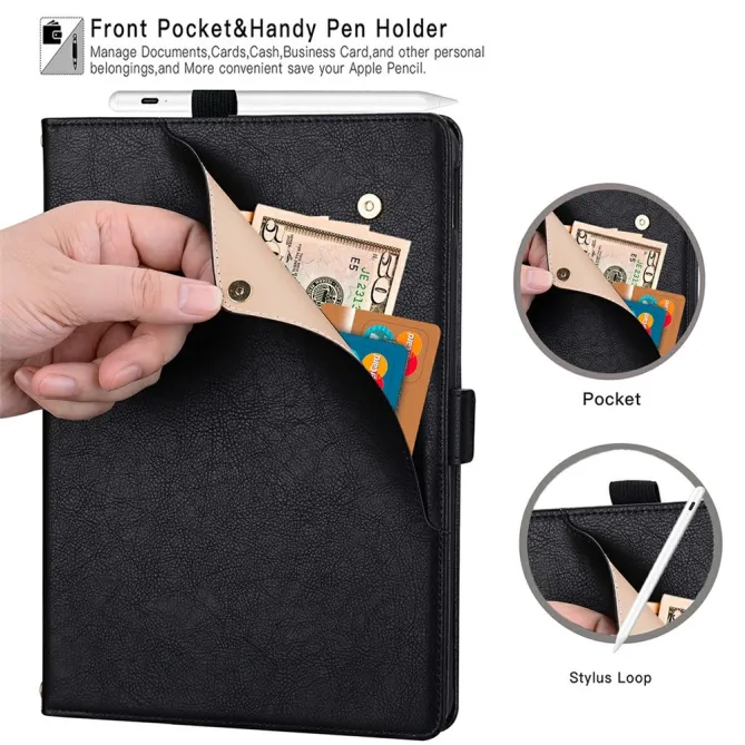 Étui Samsung Galaxy Tab S11 Ultra à S8 Ultra Business Poche Avant Noir - photo 37