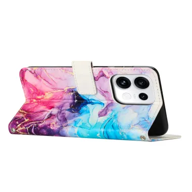 Housse OPPO Reno16 F/FS Marbre Crépuscule avec Porte-Cartes - photo 2