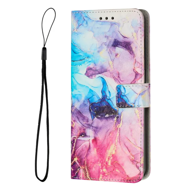 Housse OPPO Reno16 F/FS Marbre Crépuscule avec Porte-Cartes - photo 3