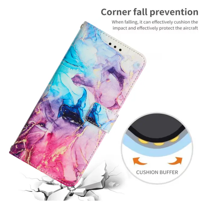 Housse OPPO Reno16 F/FS Marbre Crépuscule avec Porte-Cartes - photo 5