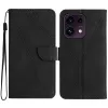 Housse Oppo Reno16 FS / 16 F Lignes Embossées Coins Renforcés Noir