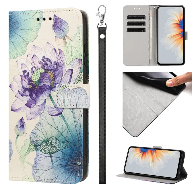 Housse pour OPPO Reno16 F/FS à Lotus Aquarelle - photo 6