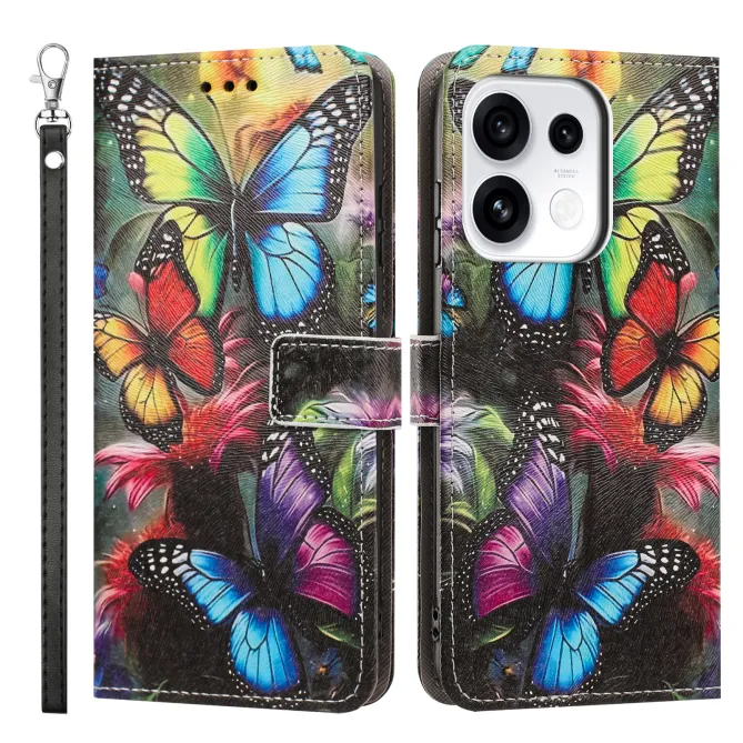 Housse OPPO Reno16 F/FS à Nuée de Papillons