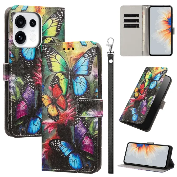 Housse OPPO Reno16 F/FS à Nuée de Papillons - photo 2