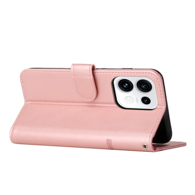 Housse pour OPPO Reno16 F/FS à Effet Surpiqûres Rose - photo 42