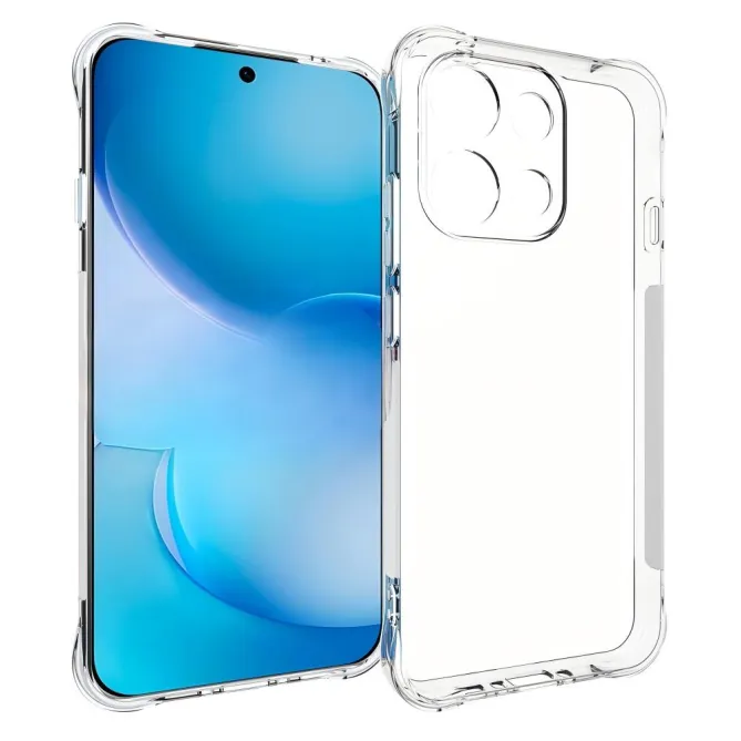 Pack Oppo Reno 16 F / 16 FS coque transparente et verre trempé - photo 2