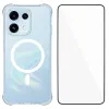 Pack Oppo Reno 16 F / 16 FS coque transparente magnétique et verre trempé