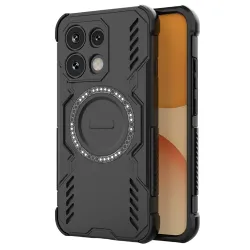 Coque Oppo Reno 16 F / 16 FS Butterfly Magnétique Noir
