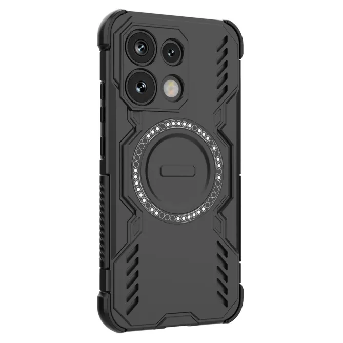 Coque Oppo Reno 16 F / 16 FS Butterfly Magnétique Noir - photo 3