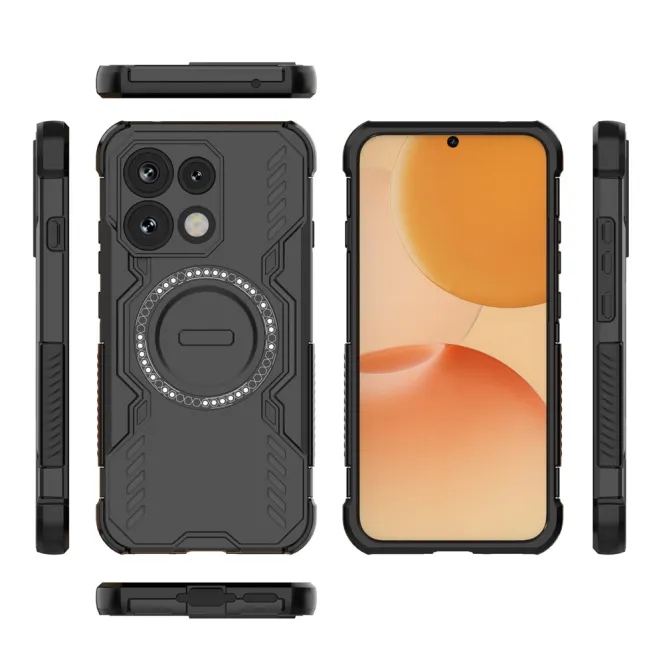 Coque Oppo Reno 16 F / 16 FS Butterfly Magnétique Noir - photo 5