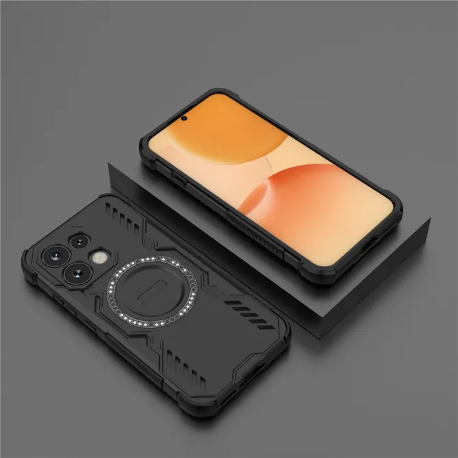 Coque Oppo Reno 16 F / 16 FS Butterfly Magnétique Noir - photo 6