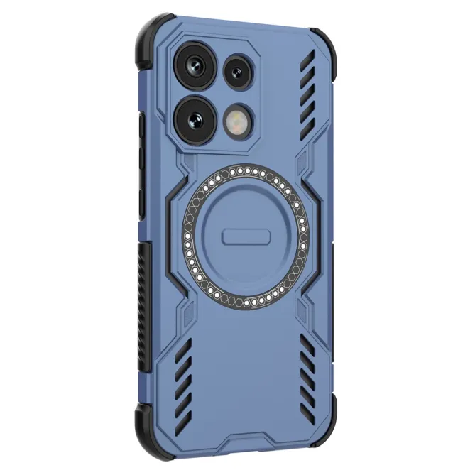 Coque Oppo Reno 16 F / 16 FS Butterfly Magnétique Bleu - photo 9