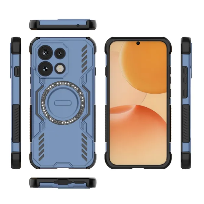 Coque Oppo Reno 16 F / 16 FS Butterfly Magnétique Bleu - photo 11