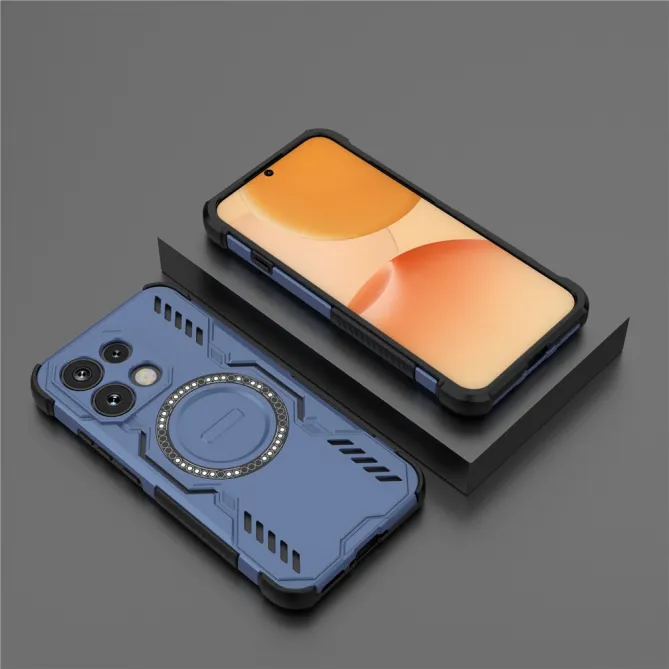 Coque Oppo Reno 16 F / 16 FS Butterfly Magnétique Bleu - photo 12