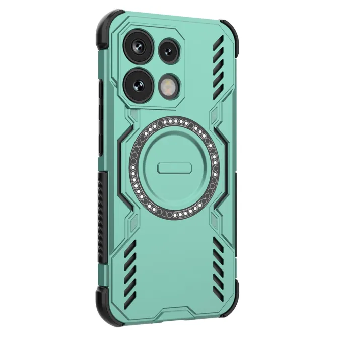 Coque Oppo Reno 16 F / 16 FS Butterfly Magnétique Vert - photo 15