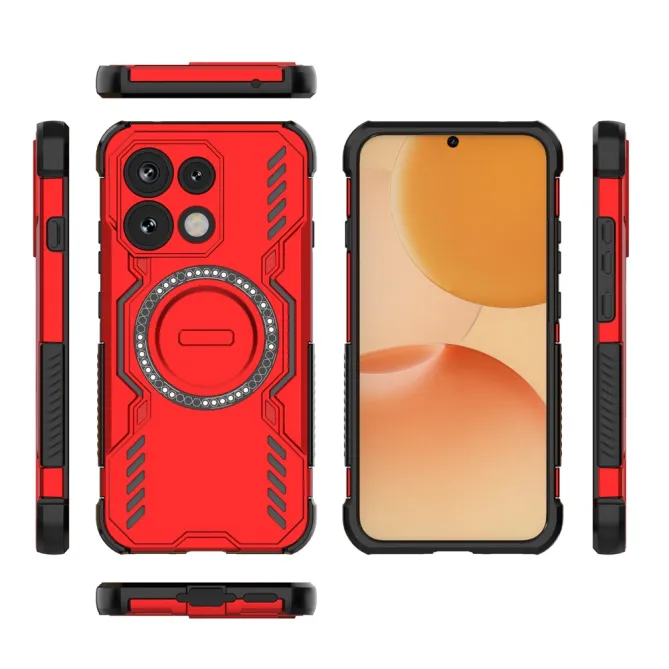 Coque Oppo Reno 16 F / 16 FS Butterfly Magnétique Rouge - photo 23