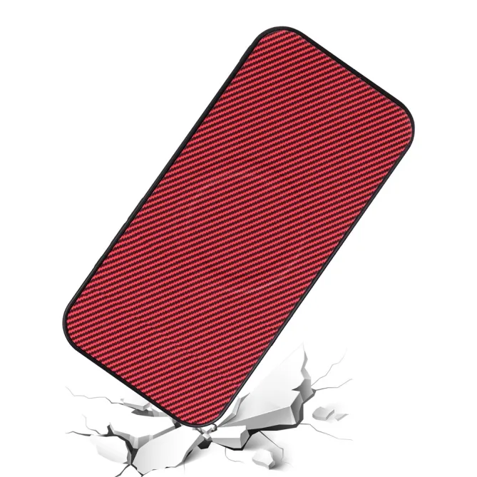 Coque Oppo Reno 16 F / 16 FS fibre de carbone compatible support magnétique Rouge foncé - photo 11