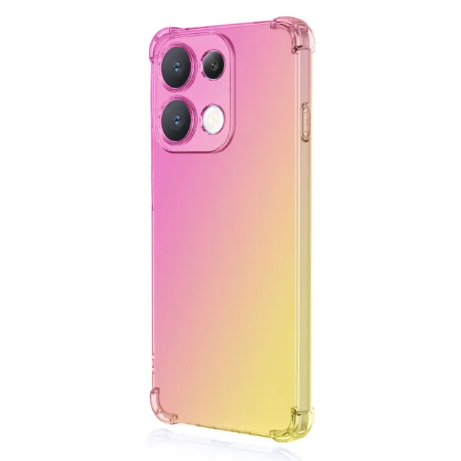 Coque Oppo Reno 16 F / 16 FS Transparente Bicolore Rose - photo 2