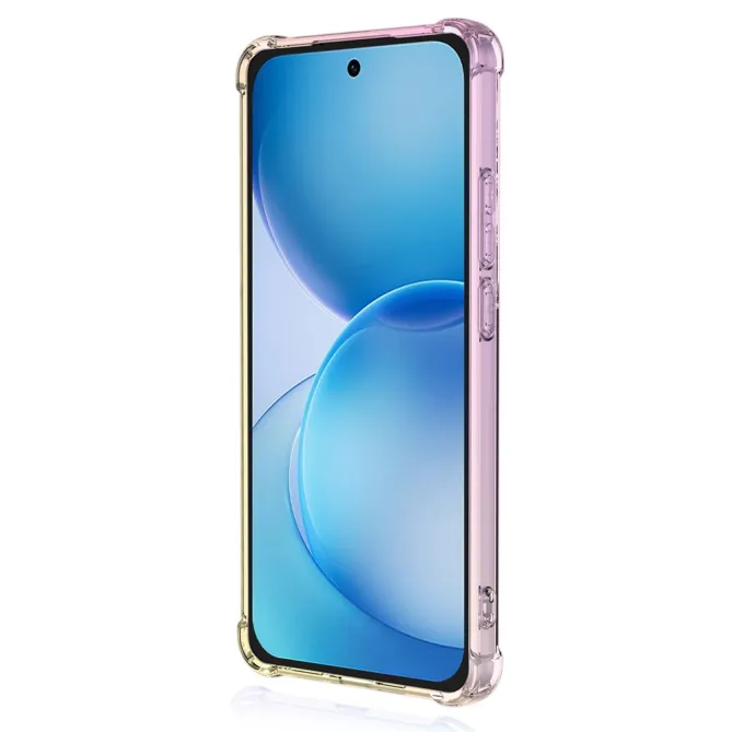 Coque Oppo Reno 16 F / 16 FS Transparente Bicolore Rose - photo 3