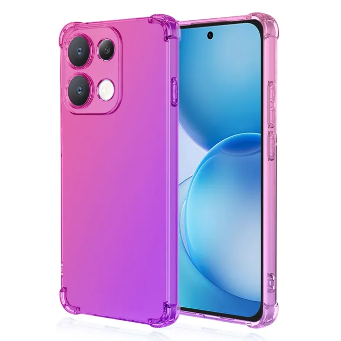Coque Oppo Reno 16 F / 16 FS Transparente Bicolore Violet - photo 7