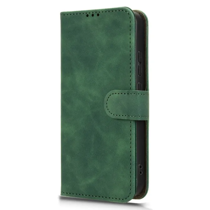 Housse Oppo Reno 16 F / 16 FS soft touch à rabat porte-cartes Vert - photo 19