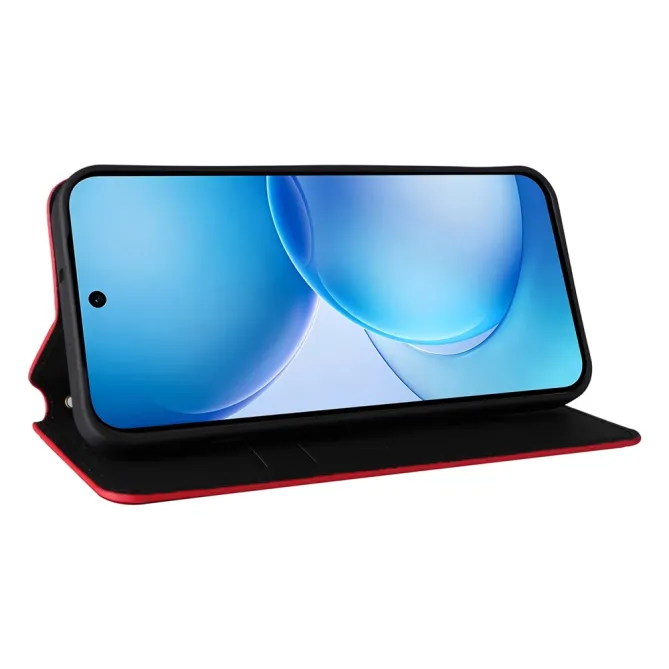 Housse Oppo Reno 16 F / 16 FS flip cover design géométrie Rouge - photo 4