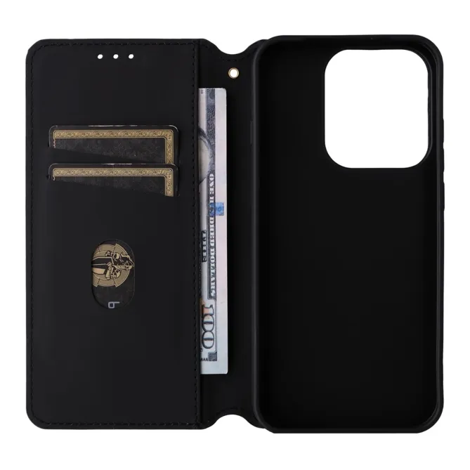 Housse Oppo Reno 16 F / 16 FS flip cover design géométrie Argent - photo 30