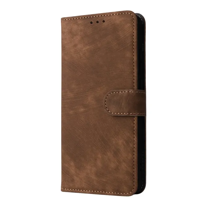 Housse Oppo Reno 16 F / 16 FS rétro porte-cartes avec dragonne Marron - photo 39