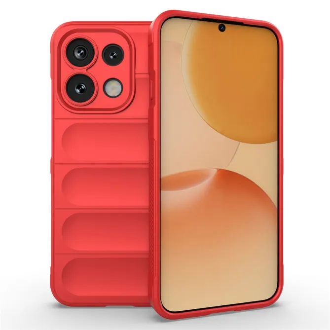 Coque Oppo Reno 16 F / FS Rugged Silicone Rouge - photo 10