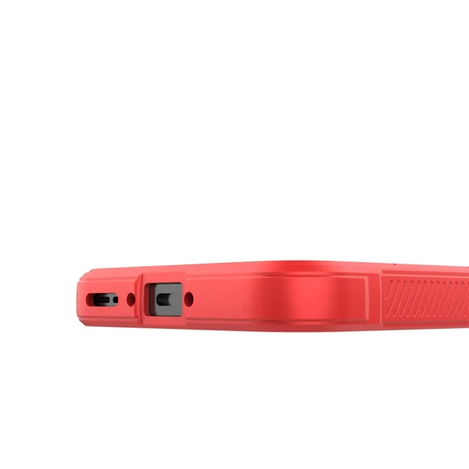 Coque Oppo Reno 16 F / FS Rugged Silicone Rouge - photo 14