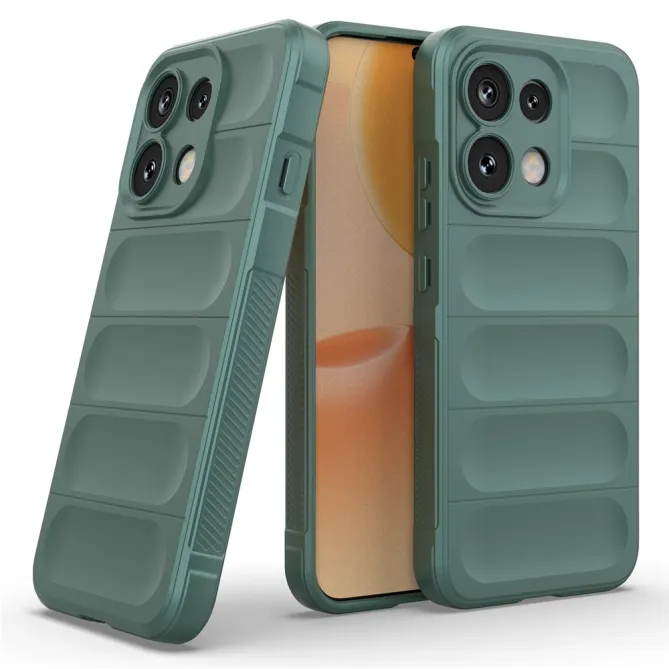 Coque Oppo Reno 16 F / FS Rugged Silicone Vert - photo 19