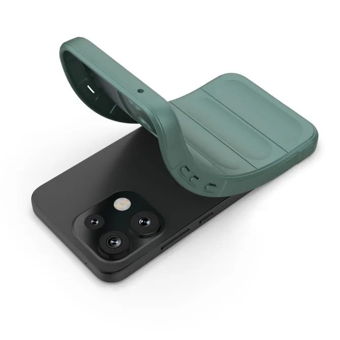 Coque Oppo Reno 16 F / FS Rugged Silicone Vert - photo 23