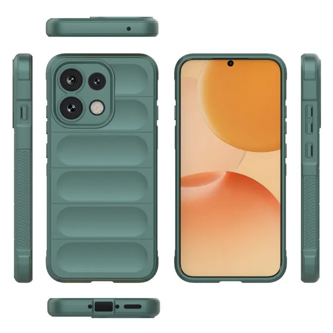 Coque Oppo Reno 16 F / FS Rugged Silicone Vert - photo 24