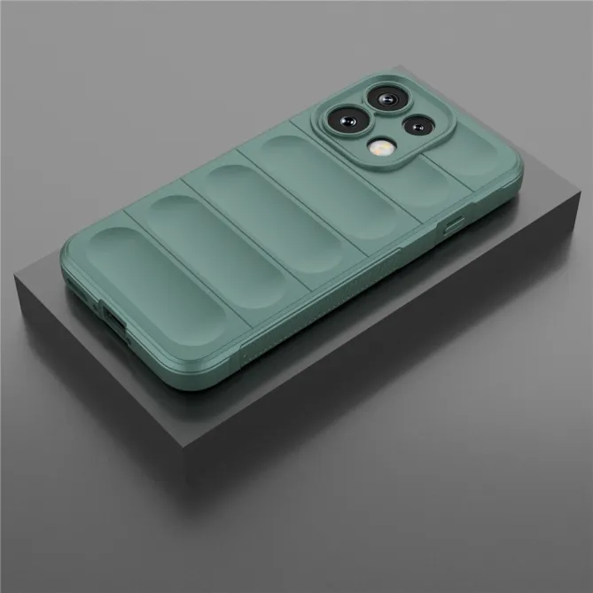 Coque Oppo Reno 16 F / FS Rugged Silicone Vert - photo 25