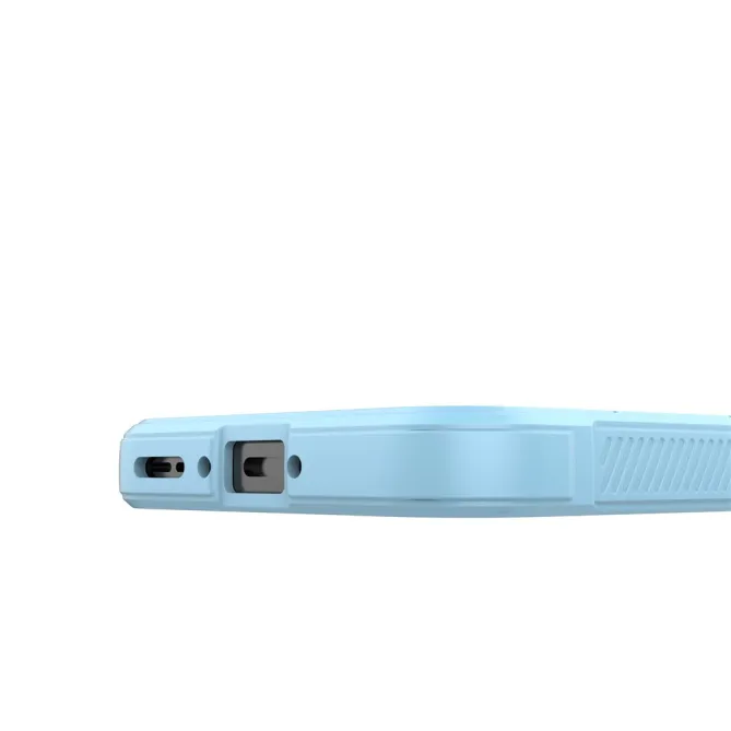 Coque Oppo Reno 16 F / FS Rugged Silicone Bleu clair - photo 30