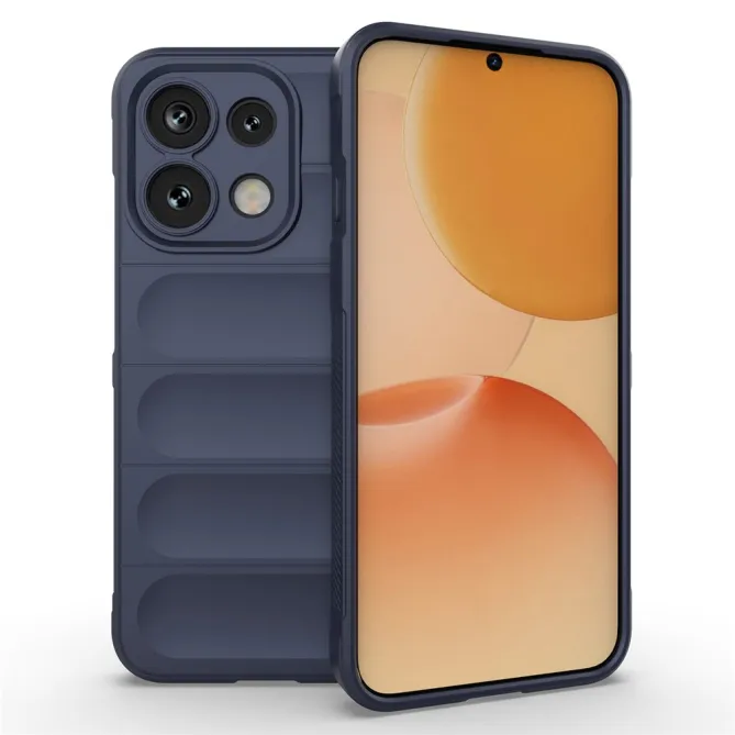 Coque Oppo Reno 16 F / FS Rugged Silicone Bleu Foncé - photo 42