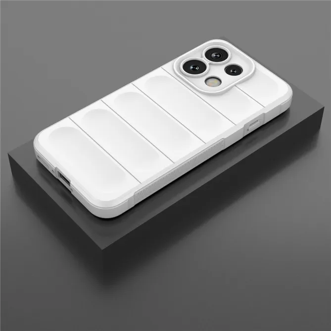 Coque Oppo Reno 16 F / FS Rugged Silicone Blanc - photo 71