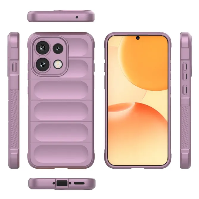 Coque Oppo Reno 16 F / FS Rugged Silicone Violet clair - photo 79